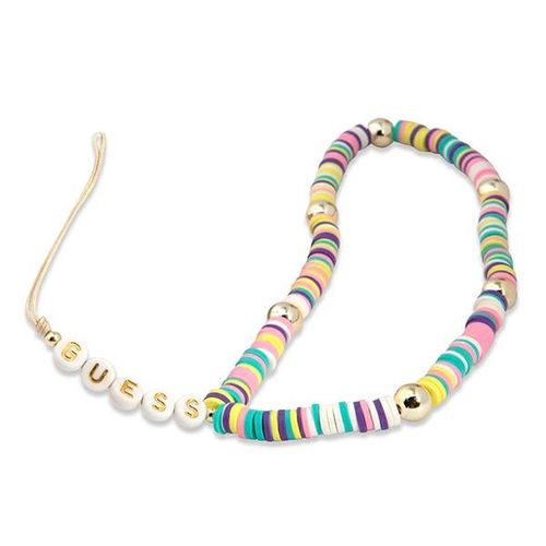 Guess pendant GUSTPEAM Phone Strap multicolor/multicolor Heishi Beads, Guess 3666339048372 3666339048372