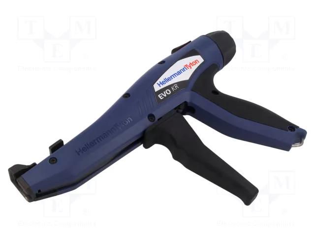 Tool: for crimping; KR6,KR8,cable ties HELLERMANNTYTON; 6÷8mm HELLERMANNTYTON EVO-KR-PL-BU