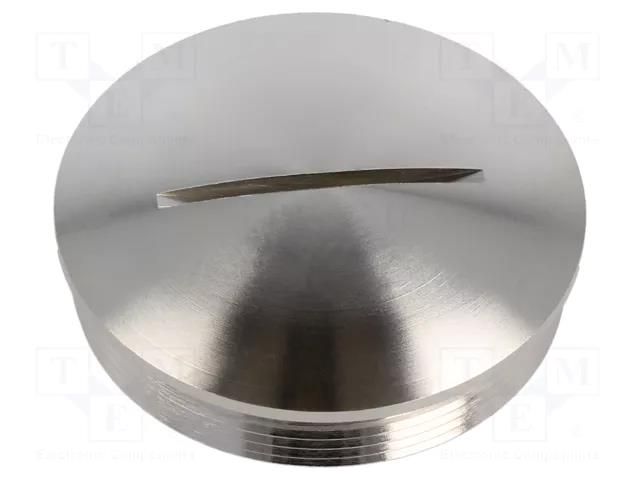 Stopper; PG42; IP54; brass; Plating: nickel; SKINDICHT®; Thread: PG LAPP LP-52003460