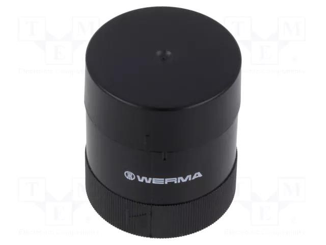 Module: base; black; IP66,IP69K; KombiSIGN 40; -30÷60°C WERMA WER-63080075