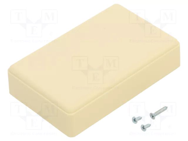 Enclosure: multipurpose; X: 56mm; Y: 90mm; Z: 23mm; ABS; ivory SUPERTRONIC PP025M