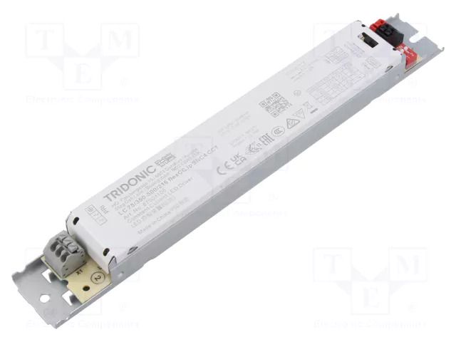 Power supply: switching; LED; 75W; 90÷216VDC; 350÷500mA; IP20; LC TRIDONIC 87501105