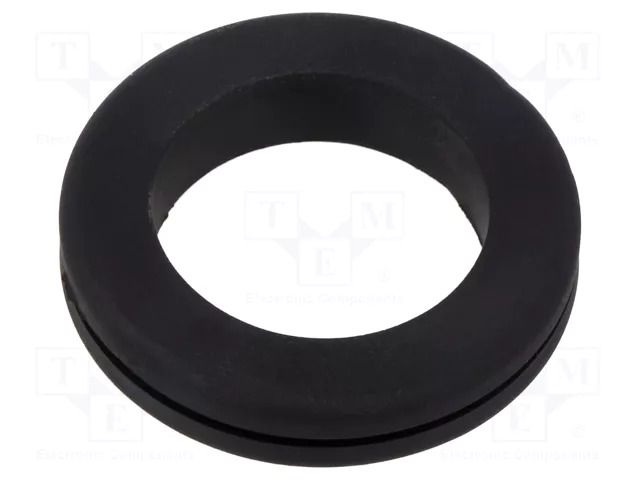 Grommet; Ømount.hole: 31.5mm; Øhole: 24.6mm; black; -40÷135°C ESSENTRA ESS-10155707