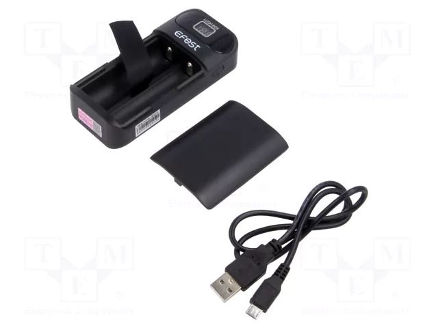Charger: for rechargeable batteries; Li-Ion; 3.6/3.7V; 1A EFEST L3EFT-LUSHBOX