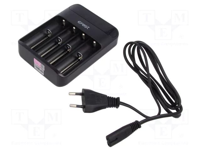 Charger: for rechargeable batteries; Li-Ion; 3.6/3.7V; 0.5A EFEST L3EFT-LUSHQ4