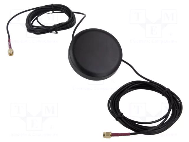 Antenna; IP65; Len: 3m; Dim: Ø81.3x15.2mm; plastic; screw; -40÷85°C TELTONIKA PR1KCL25