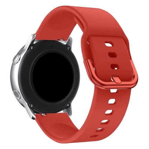 Silicone Strap TYS band for Samsung Galaxy Watch 40 / 41 / 42 / 43 / 44 mm - red, Hurtel 5907769346323 5907769346323