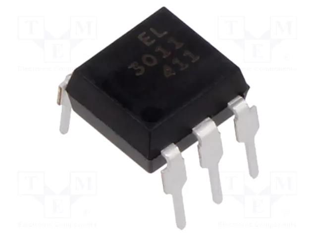 Optotriac; 5kV; triac; DIP6; Ch: 1; 100V/μs EVERLIGHT EL3011