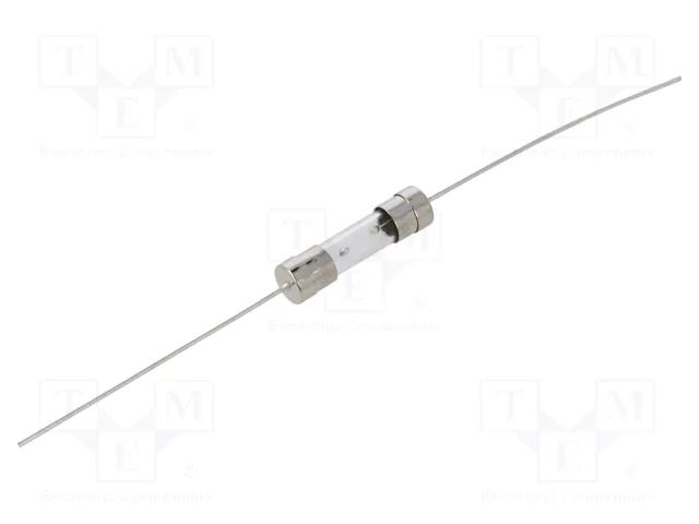 Fuse: fuse; 5A; 250VAC; time-lag; glass; 5x20mm; TSC; brass OPTIFUSE TSC-P-5A
