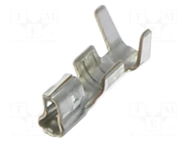 Contact; female; phosphor bronze; tinned; 0.05÷0.33mm2; crimped JST BEH-001T-P0.6