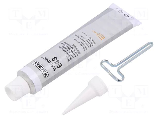 Silicone rubber; transparent; 90ml; ELASTOSIL E43; 1.1g/cm3@20°C WACKER E43-90ML-1