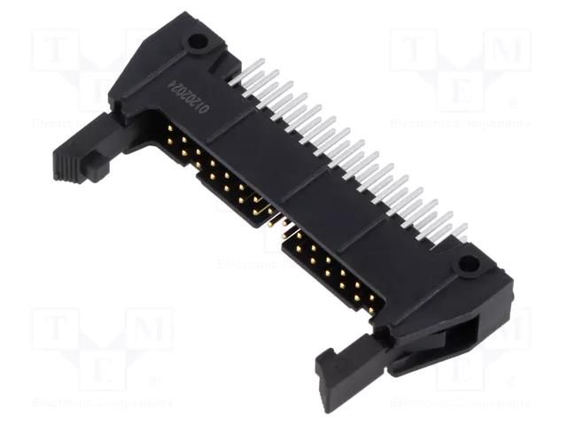 Connector: IDC; socket; male; PIN: 30; 3000; straight; 5A; THT; 2.54mm 3M N3440-6302RB