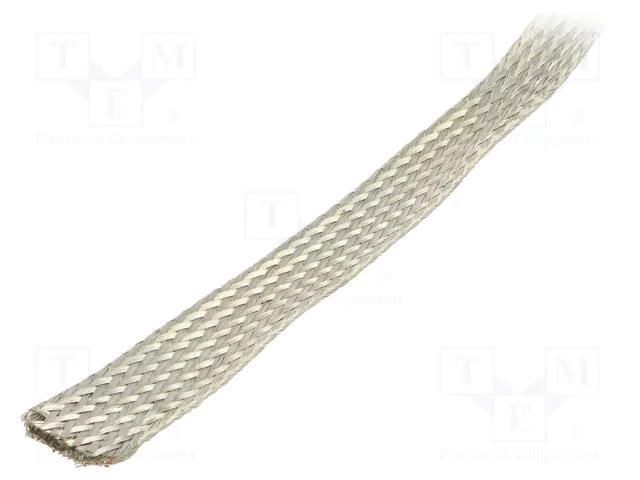 Braids; braid; 62A; 9AWG; Wire dia: 0.16mm; 30.5m; copper strand ALPHA WIRE 2146-SV005