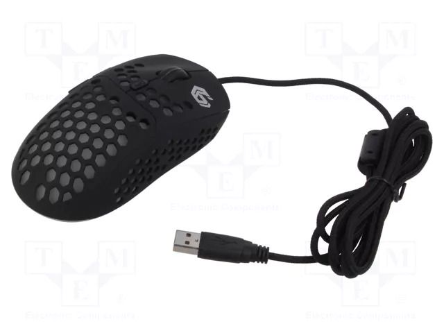 Mouse; black; USB A; optical,wired; DPI change button,with LED GEMBIRD MUSG-RAGNAR-RX400