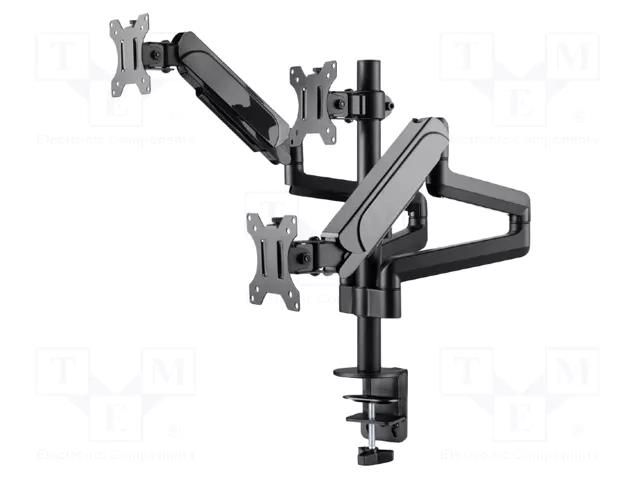 Monitor holder; 1÷7kg; 17÷27"; Standard: 75x75mm,100x100mm GEMBIRD MA-DA3-01