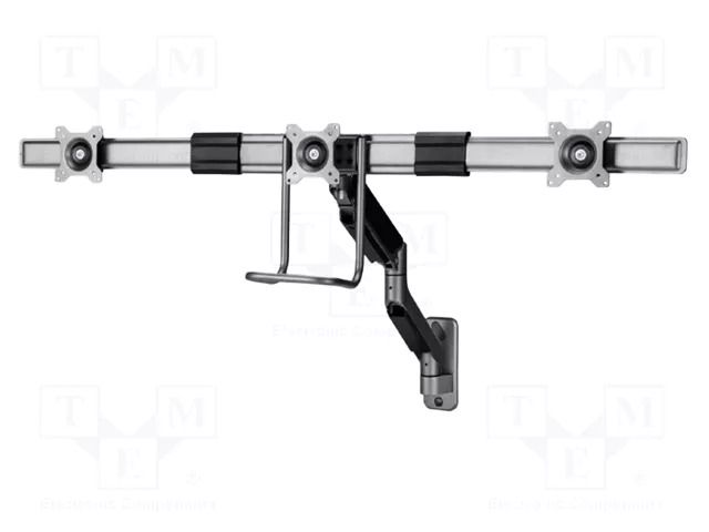 Holder; 1÷6kg; 17÷27"; Standard: 75x75mm,100x100mm; monitor x3 GEMBIRD MA-WA3-01