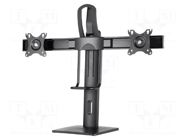 Holder; 2÷6kg; 17÷27"; Standard: 75x75mm,100x100mm; monitor x2 GEMBIRD MS-D2-01