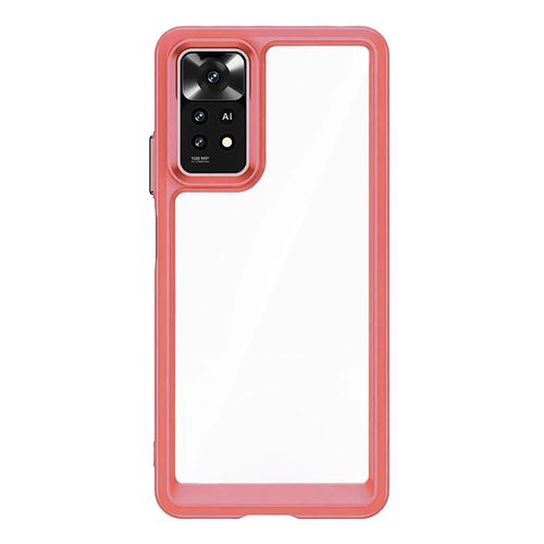 Outer Space Case silicone case for Xiaomi Poco M4 Pro 5G - red, Hurtel 5907769310805 5907769310805