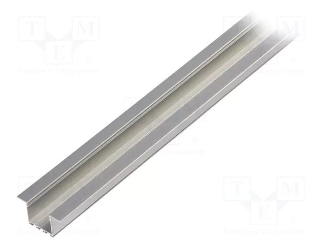 Profiles for LED modules; silver; 1m; LARKO; aluminium; anodized KLUŚ K-A05552A-1M