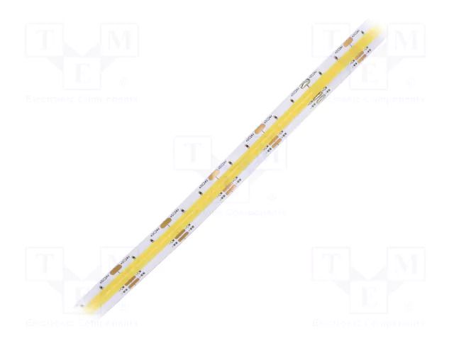 COB LED tape; white warm/cold white; LED/m: 640; 10mm; white PCB IPIXEL LED S010640ZC2PZ