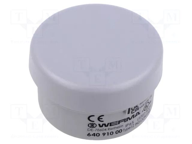 Module: base; grey; IP65; KombiSIGN 71; Leads: Cage Clamp; -20÷50°C WERMA WER-64091000