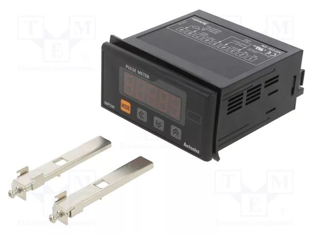 Counter: electronical; LED; pulses/speed/time; 100÷240VAC AUTONICS MP5W-4N