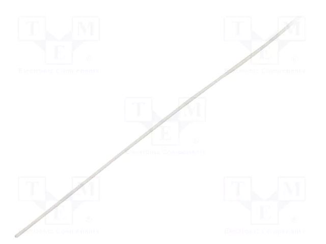Heat shrink sleeve; glueless,flexible; 2: 1; 1.6mm; L: 1.2m; white TE Connectivity RNF-100-1/16-9-STK