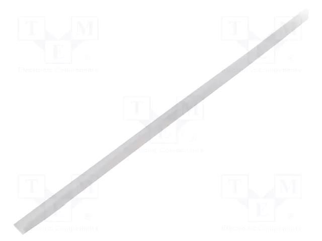 Cover for LED profiles; frosted; 1m; Kind of shutter: B; slide TOPMET TOP-76000139