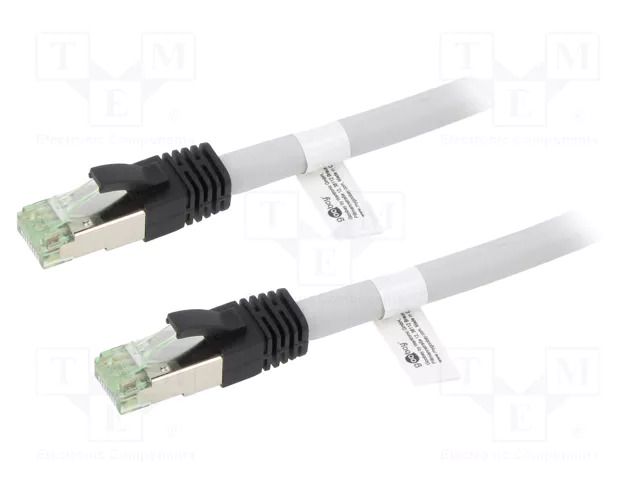 Patch cord; S/FTP; Cat: Cat 8; RJ45 plug,both sides; stranded; Cu GOOBAY GOOBAY-55137