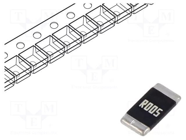 Resistor: metal strip; sensing; SMD; 2512; 5mΩ; 2W; ±1%; -55÷170°C EATON ELECTRONICS MSMA2512R0050FEN