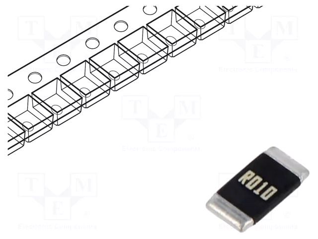 Resistor: metal strip; sensing; SMD; 2512; 10mΩ; 2W; ±1%; -55÷170°C EATON ELECTRONICS MSMA2512R0100FEN