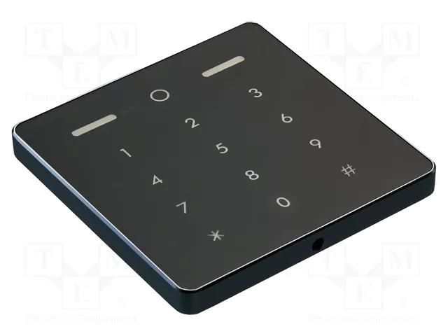 Access control reader; 6÷28V; OSDP,RS485,WIEGAND; 80mm ELATEC T4SW-DQ10NDGY7OSEU