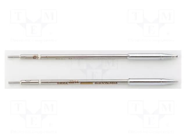 Tip; chisel; 1x0.4mm; for soldering station; 2pcs. ERSA ERSA-0462CDLF010