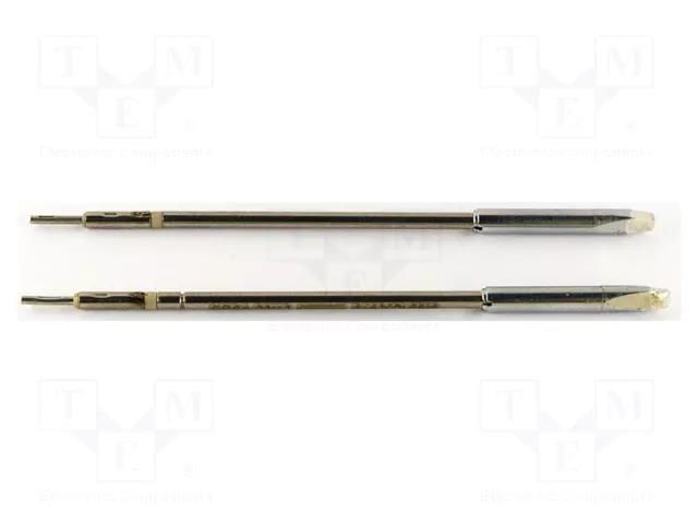 Tip; chisel; 1.8x1mm; for soldering station; 2pcs. ERSA ERSA-0462CDLF018