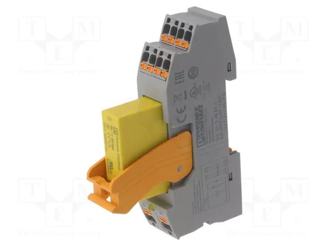 Relay: interface; NC x2 + NO x2; Ucoil: 24VDC; 6A; 6A/250VAC PHOENIX CONTACT 24DC/2X2/2X1/AU/FG