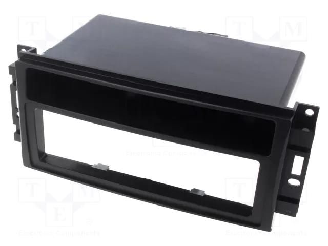 Radio frame; Chrysler,Dodge,Jeep,Lancia,Mitsubishi,VW; 1 DIN ACV RAM-40.1043