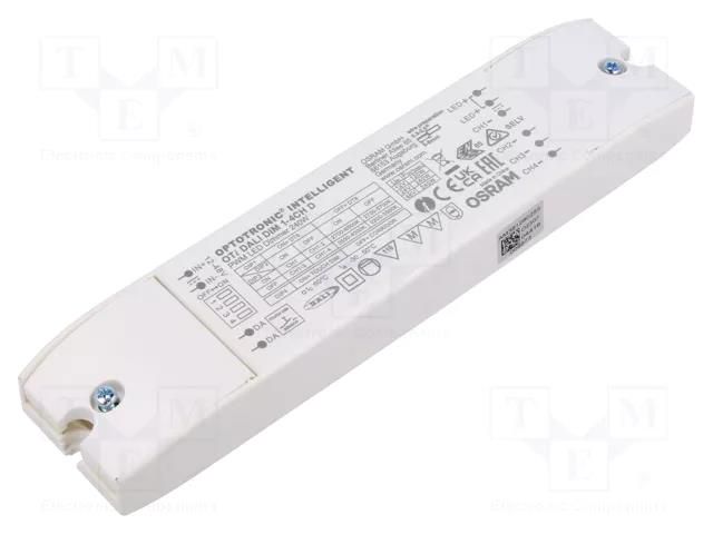 Dimmer; LED; 240W; 12÷48VDC; 12÷48VDC; IP20; 181x42x20mm; -20÷50°C ams OSRAM 4062172166010