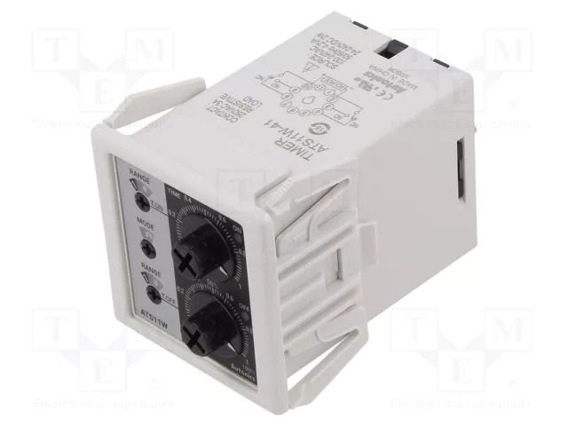 Timer; 0,1s÷10h; relay; 250VAC/3A,30VDC/3A; Usup: 100÷240VAC AUTONICS ATS11W-41