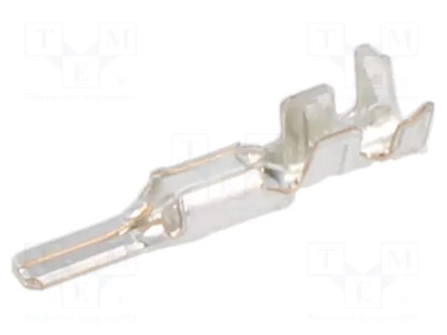 Contact; male; tinned; 22AWG÷20AWG; Mizu-P25; crimped; for cable MOLEX MX-50147-8100