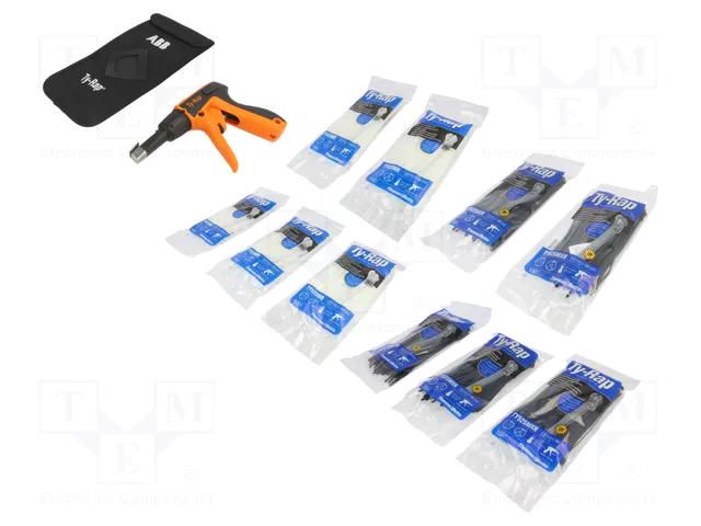 Kit: mounting tool; cable ties; Kit: cable ties,crimping tool ABB PROF-KIT-TY-RAP