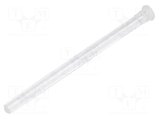 Fiber for LED; Ø2.2mm; L: 24.3mm; round; Front: flat; straight; IP68 MENTOR MR-1292.1406
