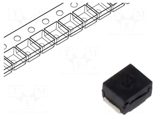 Inductor: ferrite; SMD; 1210; 2.2uH; 270mA; 0.75Ω; ±10%; 3.2x2.5x2mm EPCOS B82422A1222K100