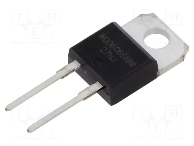 Diode: Schottky rectifying; SiC; THT; 650V; 6A; TO220ACIns; Ir: 1uA WAYON WSRSIC006065NNI
