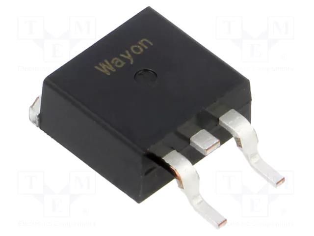 Transistor: P-MOSFET; unipolar; TO252 WAYON WMO09P10TS-CYG