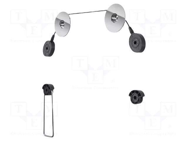 LCD/LED holder; slim,permanent; 50kg Goobay GOOBAY-63490