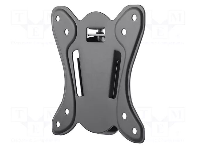 LCD/LED holder; black; slim,permanent; 25kg; 75x75mm,100x100mm GOOBAY GOOBAY-58523