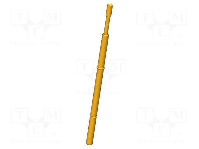 Test needle; Operational spring compression: 4mm; 5A; Ø: 1.4mm INGUN GKS-112-0266