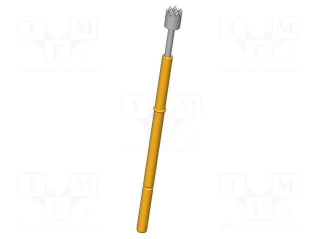 Test needle; Operational spring compression: 4mm; 5A; Ø: 2.5mm INGUN GKS-112-0410