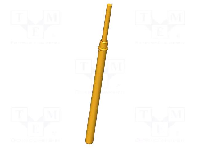 Test needle; Operational spring compression: 4mm; 5A; Ø: 1mm; 0.6N INGUN GKS-112-1035