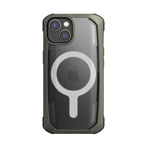 Raptic X-Doria Secure Case iPhone 14 Plus with MagSafe armored cover green, Raptic X-Doria 6950941493529